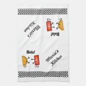 Linge De Cuisine Taco et sauce chaude - Hola ! (Vertical)