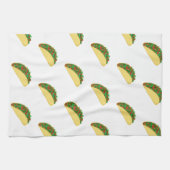 Linge De Cuisine Taco Motif Blanc (Horizontal)