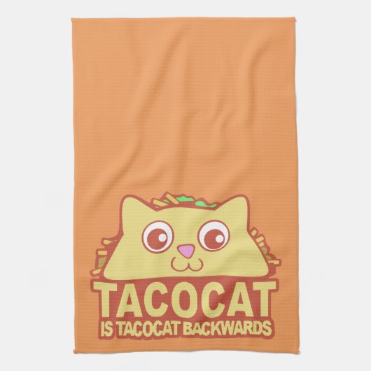 Linge De Cuisine Tacocat à l'envers II (Vertical)