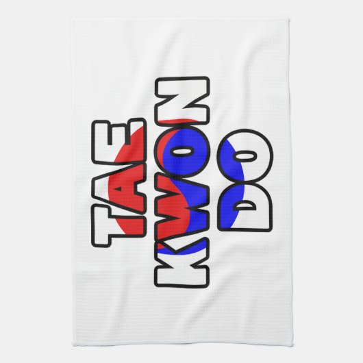 Linge De Cuisine Taekwondo (Vertical)