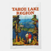 Linge De Cuisine Tahoe Lake (Vertical)