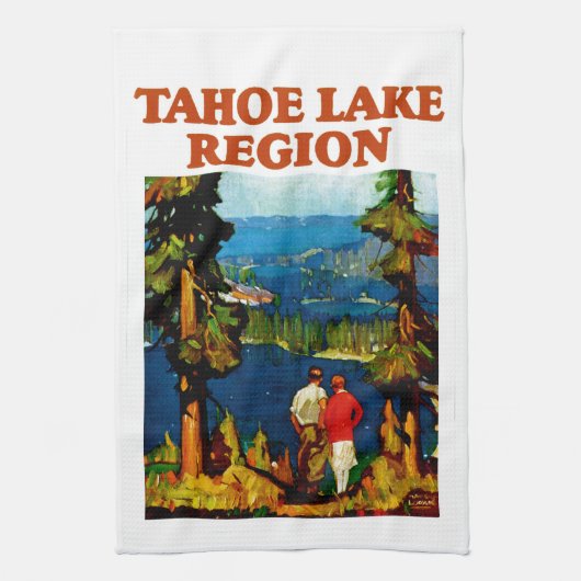 Linge De Cuisine Tahoe Lake (Vertical)