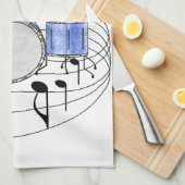 Linge De Cuisine Tambours (Quart Plié)