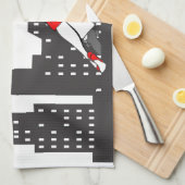 Linge De Cuisine Tango urbain (Quart Plié)