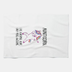 Linge De Cuisine Tante Licorne Féminine Tante Licorne Comme une Tan