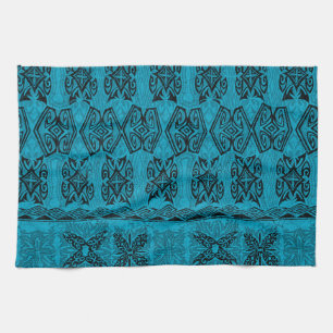 Linge De Cuisine Tapa primitif Hawaïen de Haena Beach