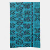 Linge De Cuisine Tapa primitif Hawaïen de Haena Beach (Vertical)