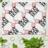 Linge De Cuisine Tapette de mouche officielle d'équipe de choc (Plié)