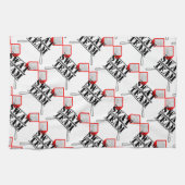 Linge De Cuisine Tapette de mouche officielle d'équipe de choc (Horizontal)