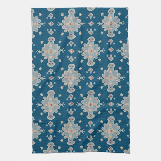 Linge De Cuisine Tapis Cromwell Motif persan moderne (Vertical)
