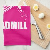 Linge De Cuisine Tapis de course - Entraînement de nouveauté amusan (Quart Plié)