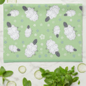 Linge De Cuisine Tapis de souris moutons mignons (Plié)