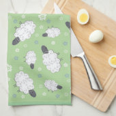 Linge De Cuisine Tapis de souris moutons mignons (Quart Plié)