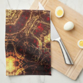 Linge De Cuisine Tapis oriental (Quart Plié)