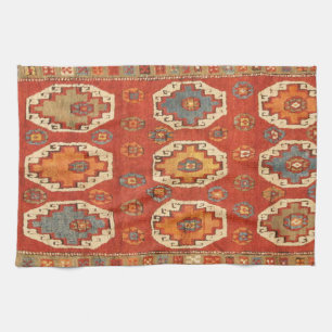 Linge De Cuisine Tapis persan turc antique