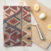 Linge De Cuisine Tapis turc oriental (Quart Plié)
