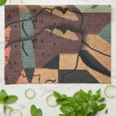 Linge De Cuisine Tapisserie africaine (Plié)