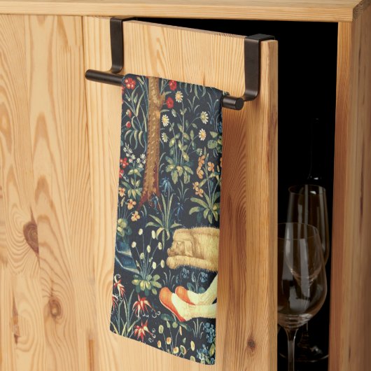 Linge De Cuisine Tapisserie de la Renaissance médiévale Bergers et (Pliage en tiers)