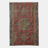 Linge De Cuisine Tapisserie de tapis persan rouge bleu classique (Vertical)
