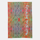 Linge De Cuisine Tapisserie Mystère Ancienne Multipliée Infiniment (Vertical)