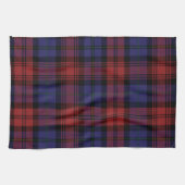 Linge De Cuisine Tartan Clan MacLachlan Plaid Purple Black Check (Horizontal)