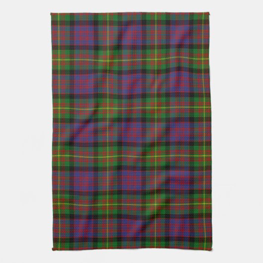 Linge De Cuisine Tartan de Carnegie de clan (Vertical)