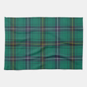 Linge De Cuisine Tartan de chèque vert de Clan Henderson (Horizontal)