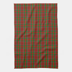 Linge De Cuisine Tartan de Monro de clan