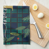 Linge De Cuisine Tartan de sertissage rustique (Quart Plié)