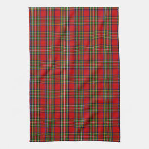 Linge De Cuisine Tartan de Stewart de clan
