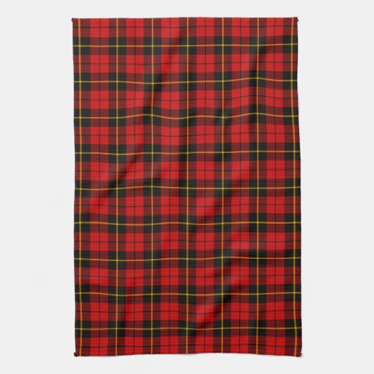 Linge De Cuisine Tartan de Wallace de clan (Vertical)