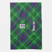 Linge De Cuisine Tartan du clan Duncan (Vertical)