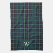 Linge De Cuisine Tartan MacKenzie plaid écossais monogrammé (Vertical)