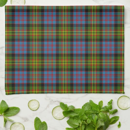 Linge De Cuisine Tartan Plaid de Bowie (Plié)