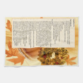 Linge De Cuisine Tarte de citrouille (Horizontal)