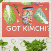 Linge De Cuisine T'AS Kimchi ? Ingrédients épicés Aquarelle amusant (Plié)