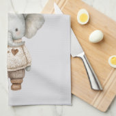 Linge De Cuisine Tasse à café éléphant (Quart Plié)