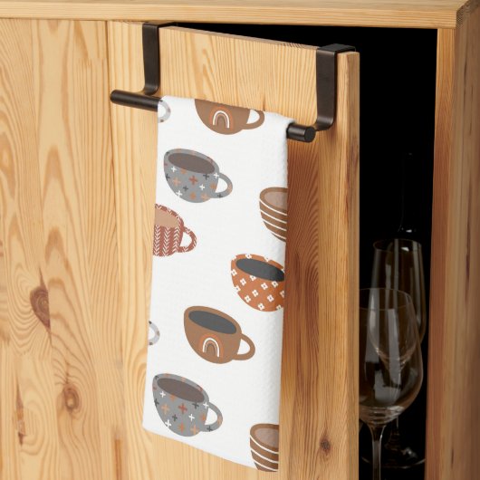 Linge De Cuisine Tasses à café (Pliage en tiers)