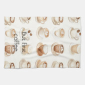 Linge De Cuisine Tasses de café crème (Horizontal)