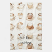 Linge De Cuisine Tasses de café crème (Vertical)