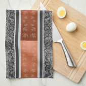 Linge De Cuisine Tatouage viking (Quart Plié)