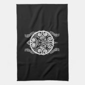 Linge De Cuisine Tattoo Tiki Warrior Turtle (Vertical)