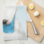 Linge De Cuisine Taureau Terrier - Cute Original Chien Art (Quart Plié)