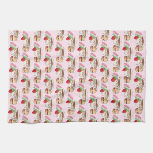 Linge De Cuisine Tea Party Macarons Tea Party Scone (Horizontal)