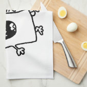 Linge De Cuisine Tea Rex Tea Sac Drôle Pun Carton (Quart Plié)