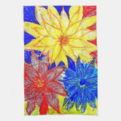 Linge De Cuisine Tea Tawel Couleurs primaires (Vertical)