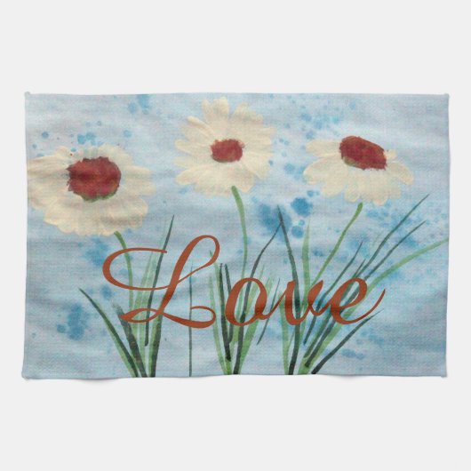 Linge De Cuisine Tea Towel Love (Horizontal)