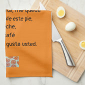 Linge De Cuisine Tea Towel Marigolds (Quart Plié)
