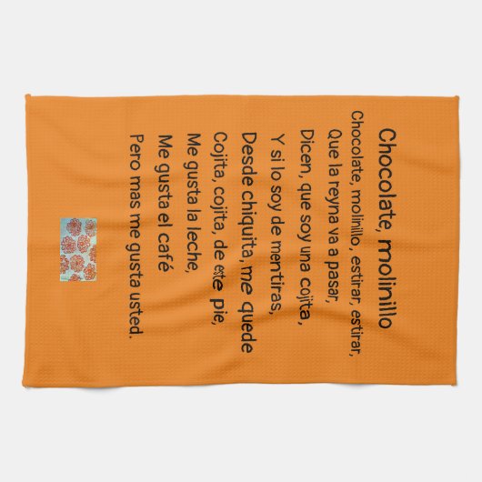 Linge De Cuisine Tea Towel Marigolds (Horizontal)