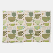 Linge De Cuisine Tea up moderne du milieu du siècle (Horizontal)